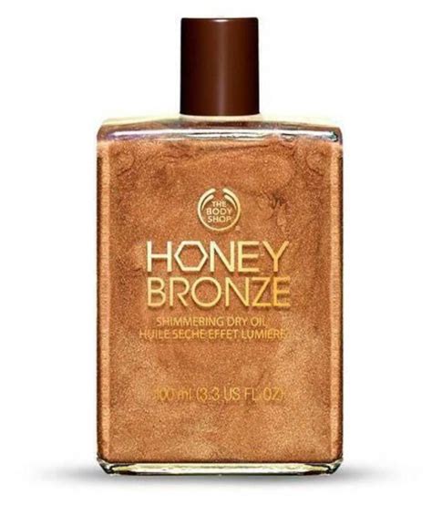 honey bronze shimmering dry oil.